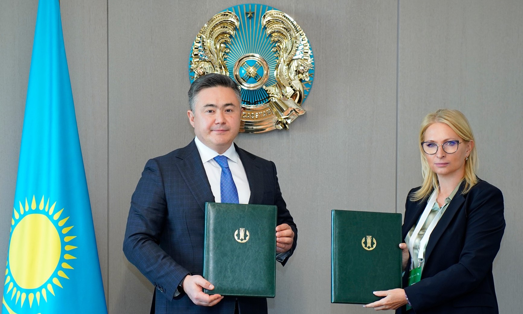 Национальные банки Грузии и Казахстана усиливают сотрудничество