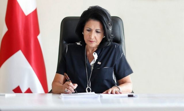 Президент Грузии помиловала Георгия Шанидзе задержанного на акции против закона об "иноагентах"