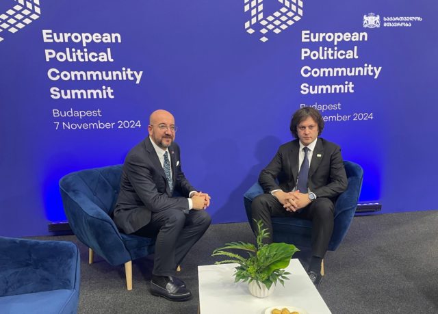 Первый зарубежный визит Ираклия Кобахидзе после парламентских выборов  