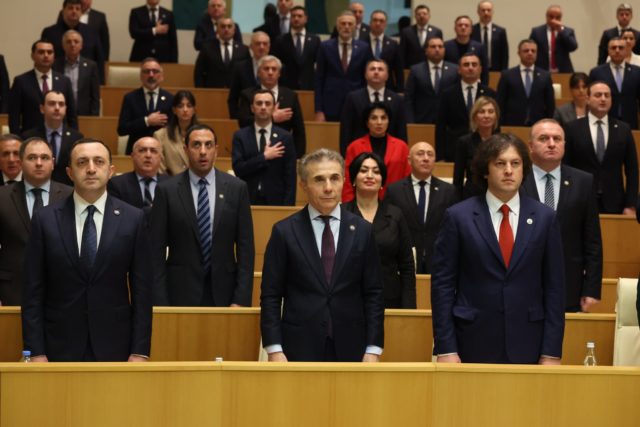 Состоялось первое заседание парламента Грузии XI созыва