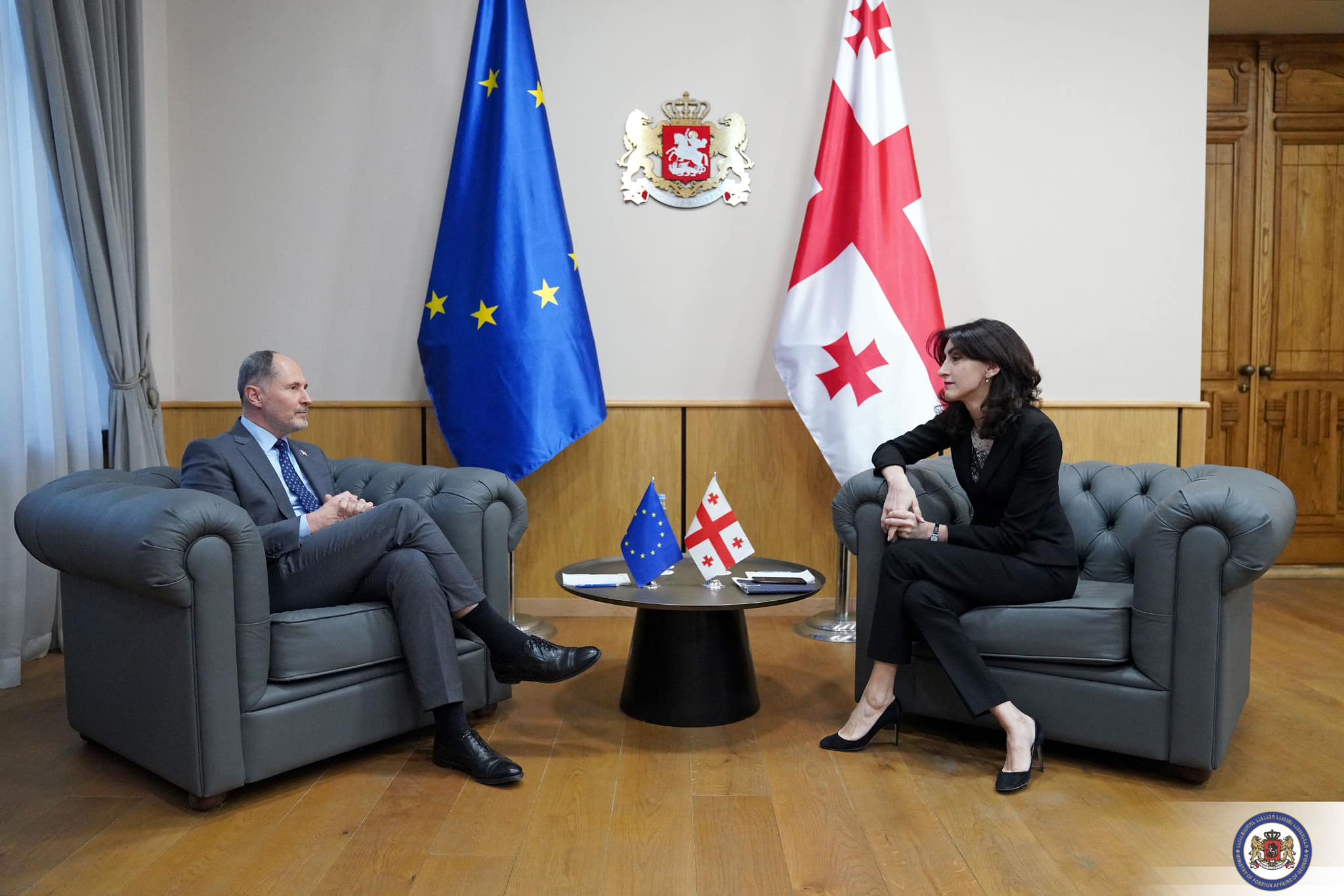 Министр иностранных дел Грузии обсудила с послом ЕС важные аспекты отношений