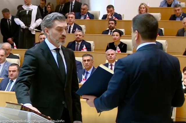 Михаил Кавелашвили стал шестым президентом Грузии