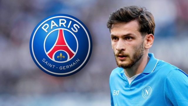 Хвича Кварацхелия перешел из итальянского "Наполи" во французский "Пари Сен-Жерме