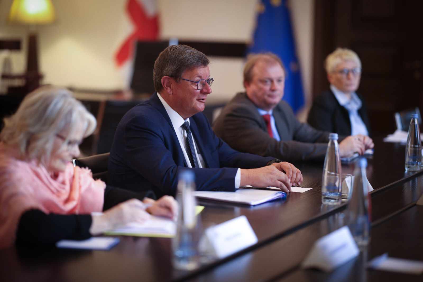 Спикер парламента Грузии встретился с представителями ПАСЕ