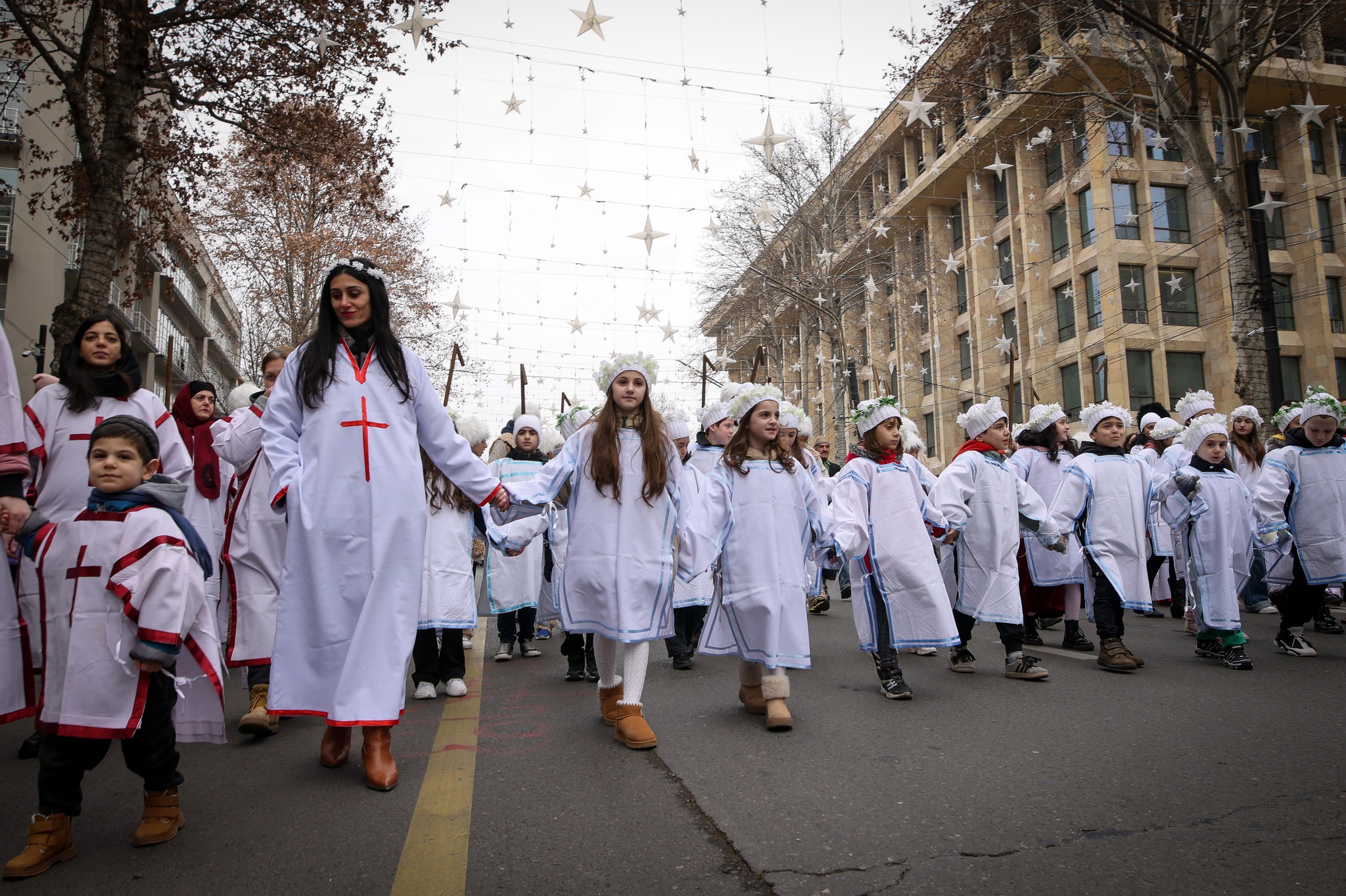 В Тбилиси прошло Рождественское шествие «Алило»