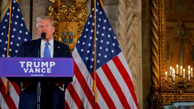 Первая пресс-конференция Дональда Трампа после утверждения результатов президентских выборов