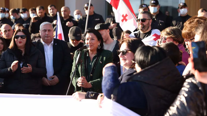 Саломе Зурабишвили начала «региональное турне»