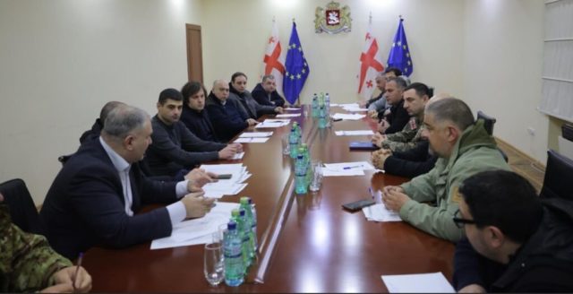 Ираклий Кобахидзе провел заседание Координационного штаба в Озургети