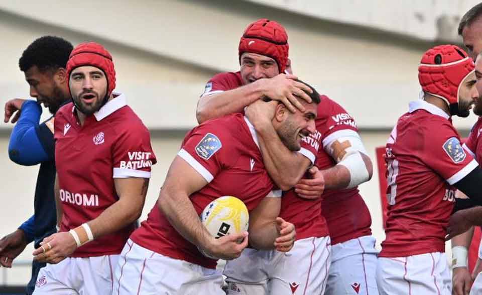 Сборная Грузии вышла в финал чемпионата Европы по регби