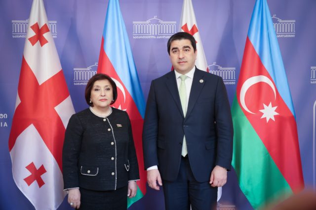 Визит спикера Милли Меджлиса Сахибы Гафаровой в Грузию