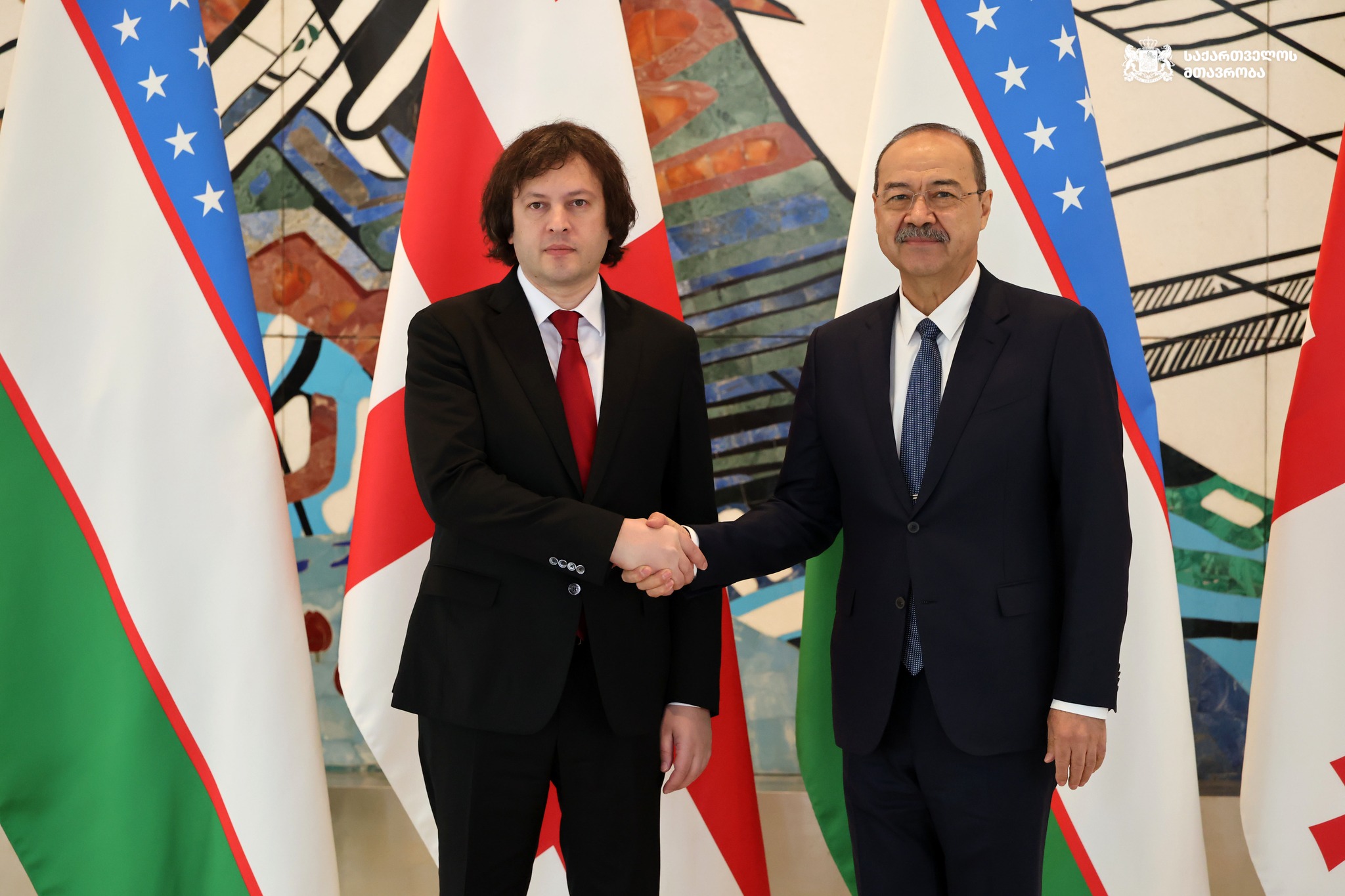 Ираклий Кобахидзе посетил с официальным визитом Узбекистан