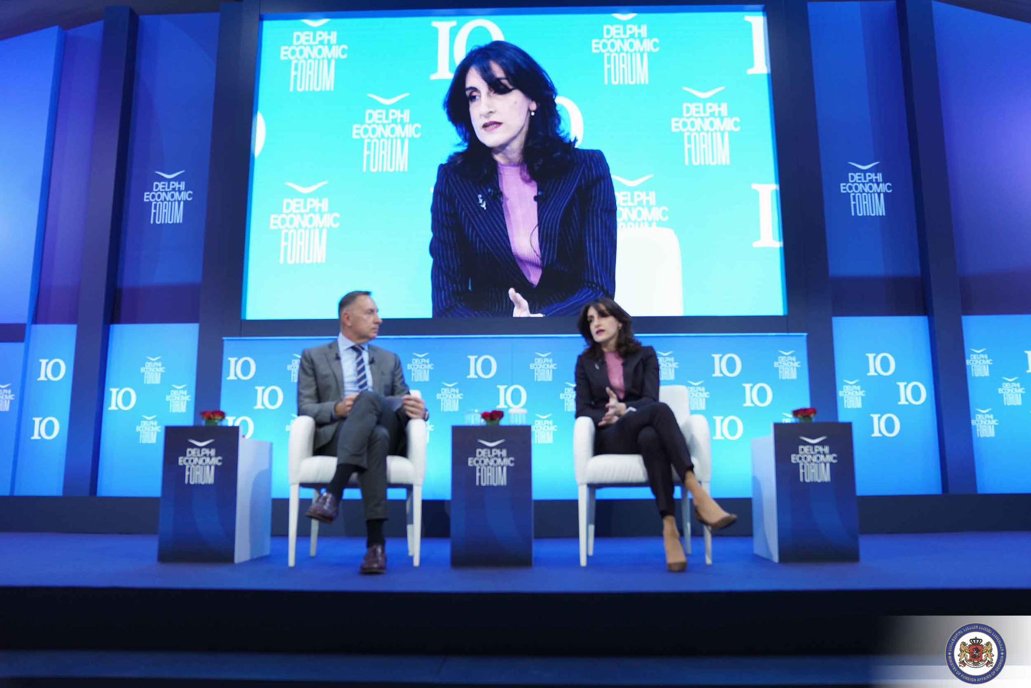 Министр иностранных дел Грузии приняла участие в Дельфийском экономическом форуме