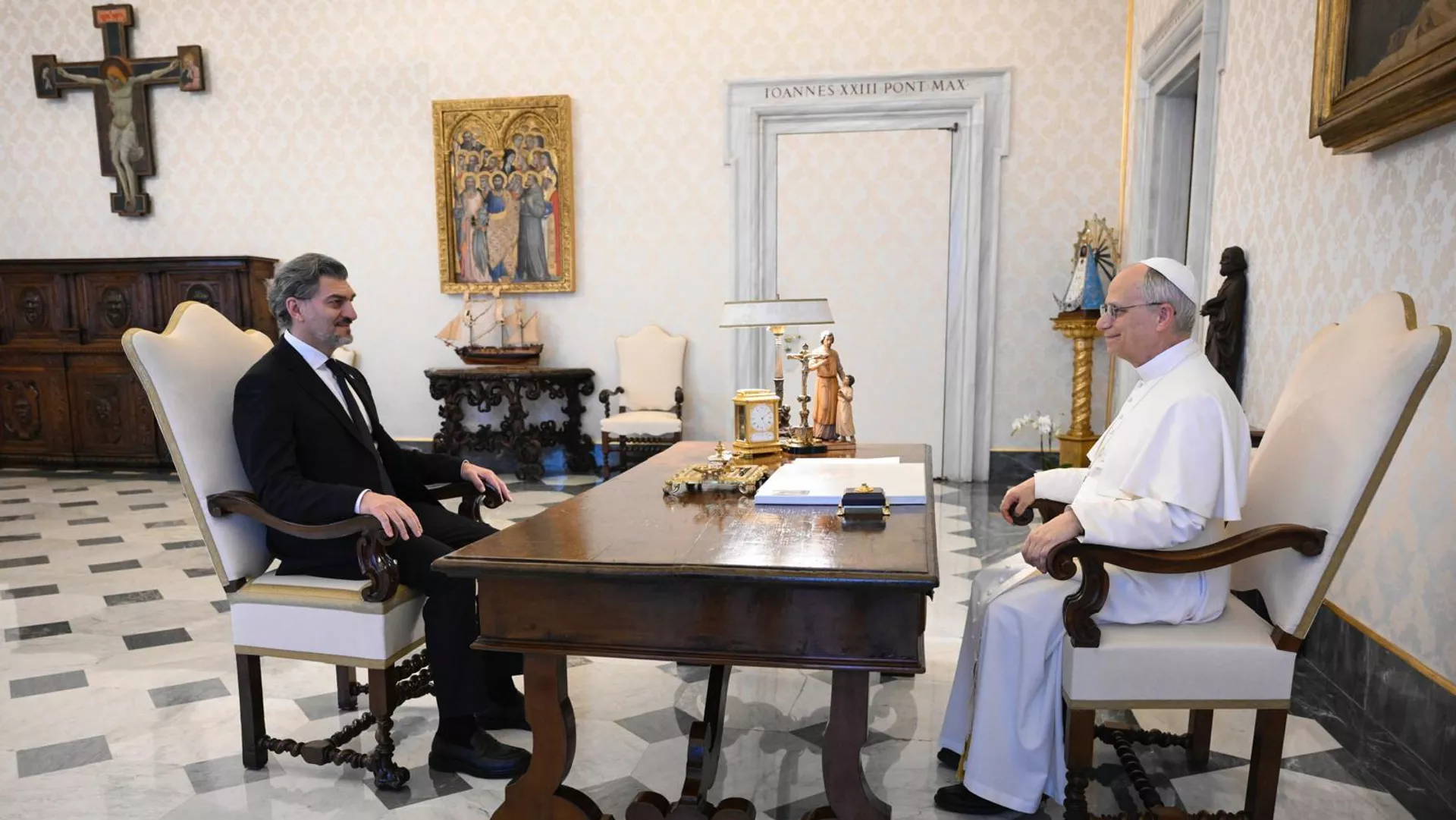 Президент Грузии встретился с Папой Римским Лео XIV