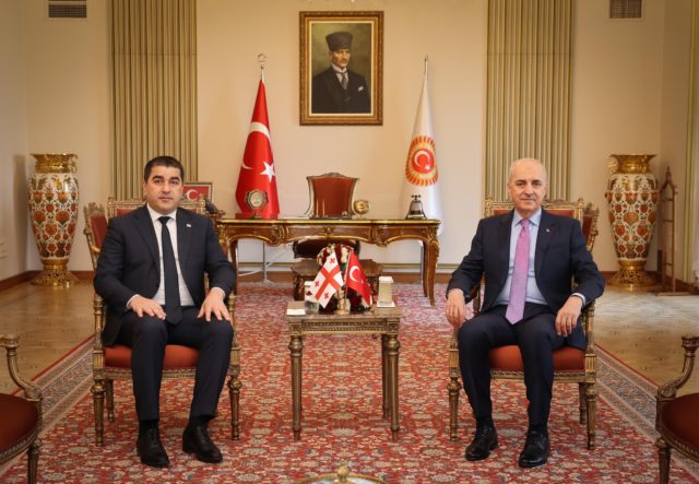 Председатель парламента Грузии посетил Анкару