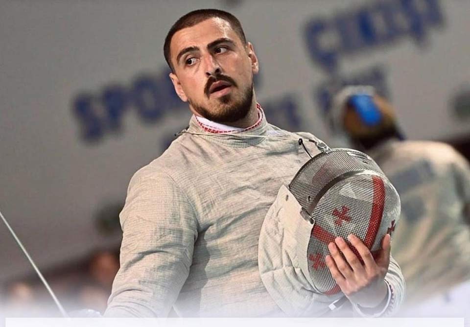 Сандро Базадзе - чемпион мира по фехтованию
