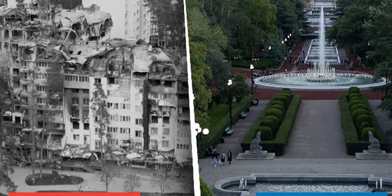 "Мечта"выпустила новый предвыборный ролик с кадрами разрушений в Украины