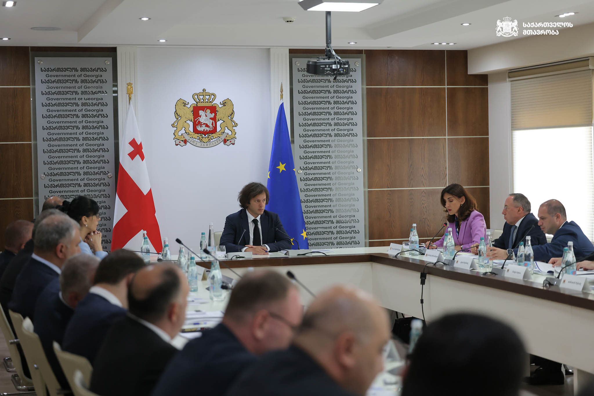 Кобахидзе провел 72-е заседание комиссии по интеграции Грузии в ЕС
