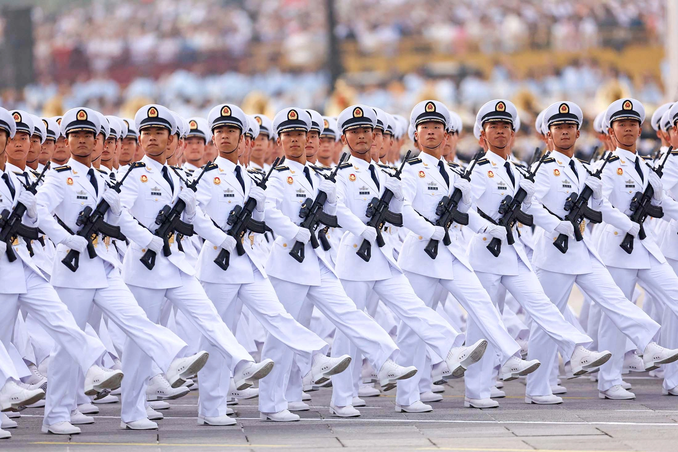 В Пекине прошел военный парад в честь 80-летия победы во Второй мировой войне