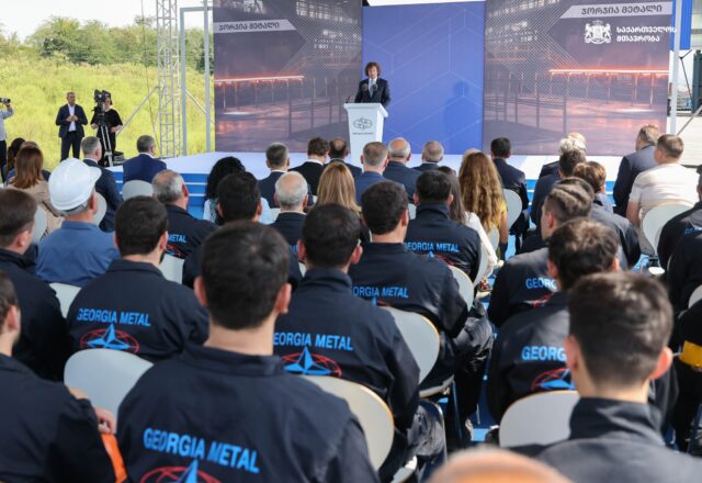 В Зестафони построен металлургический завод Georgia Metal