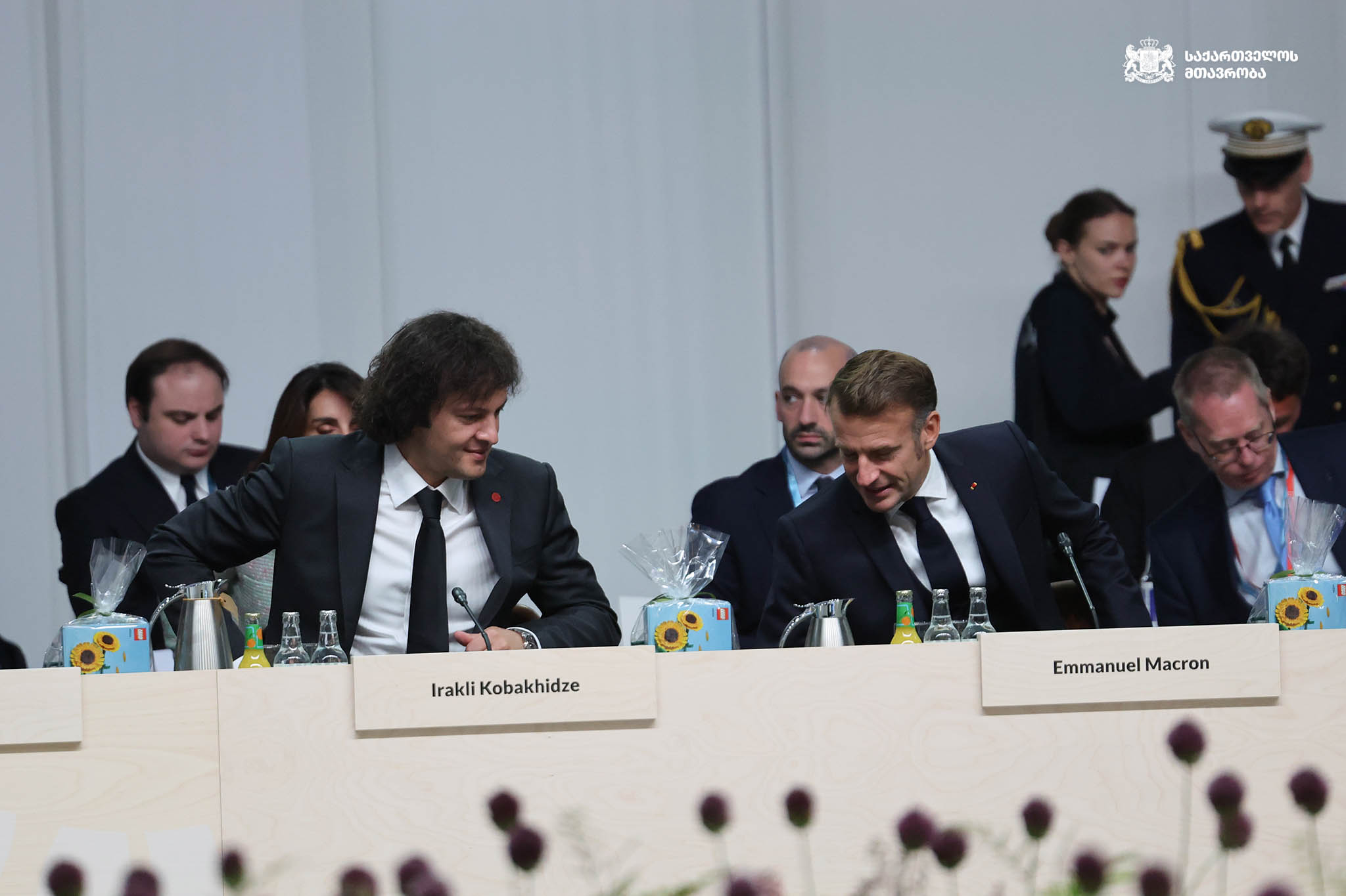 Кобахидзе принял участие в саммите Европейского политического сообщества (European Political Community)