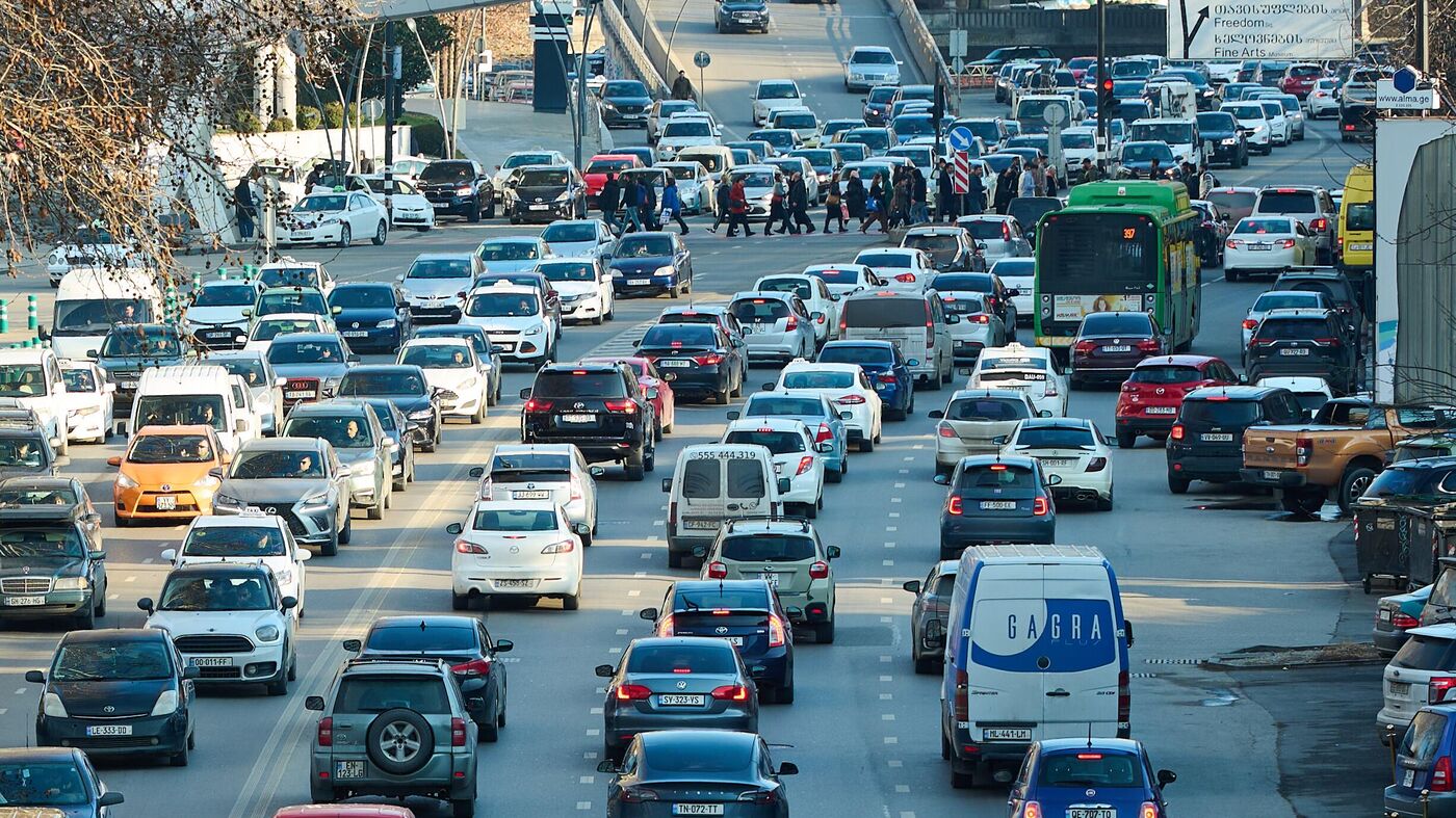 В Грузии число зарегистрированных автомобилей достигло 1,9 млн