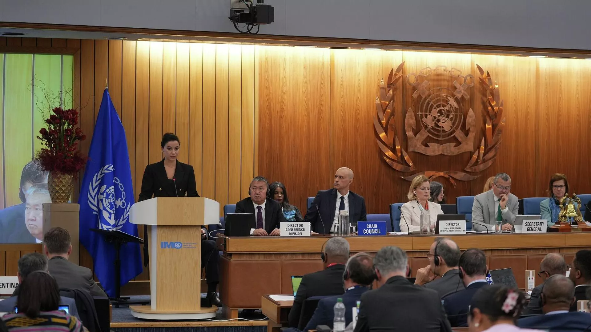 Министр экономики Грузии принияла участие в 34-й сессии Ассамблеи Международной морской организации