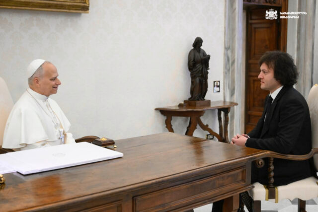 Кобахидзе встретился с понтификом Львом XIV