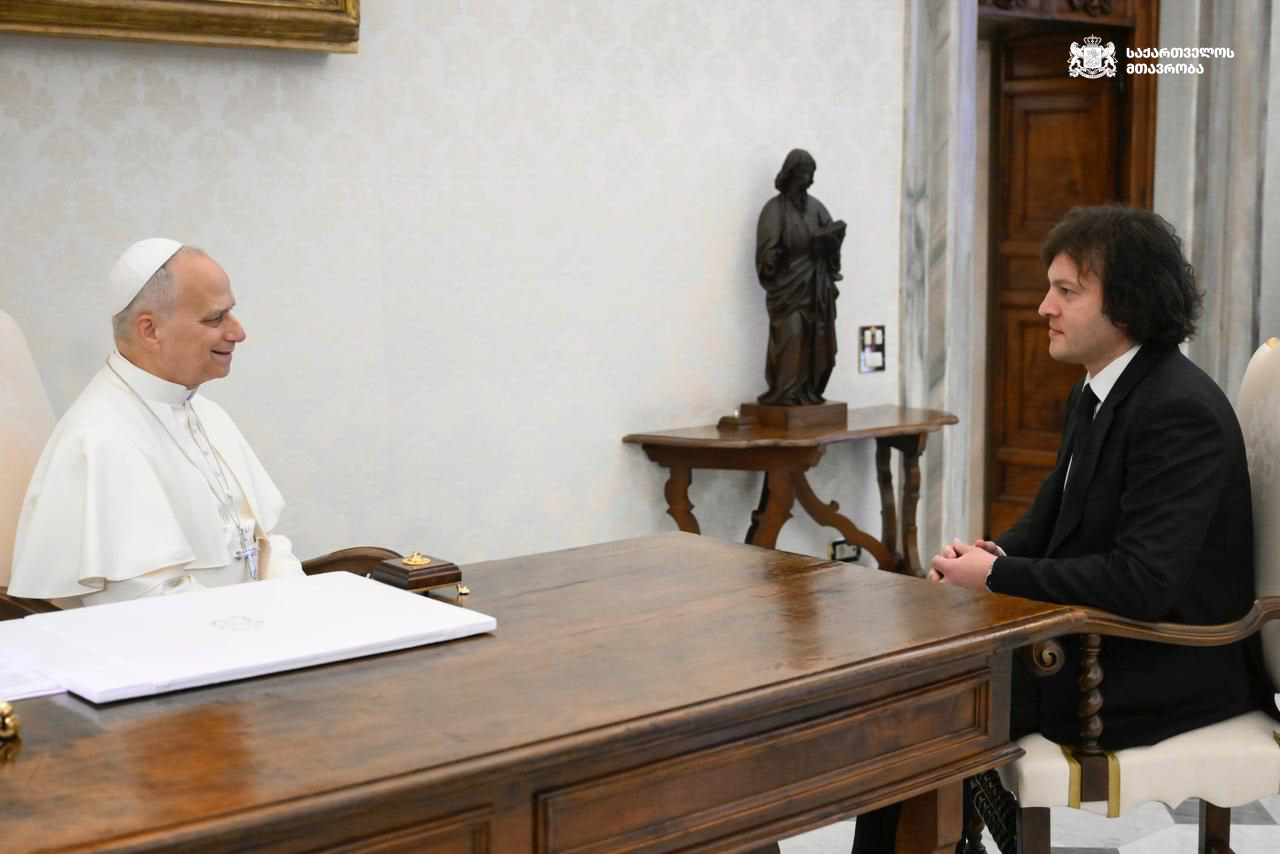 Кобахидзе встретился с понтификом Львом XIV