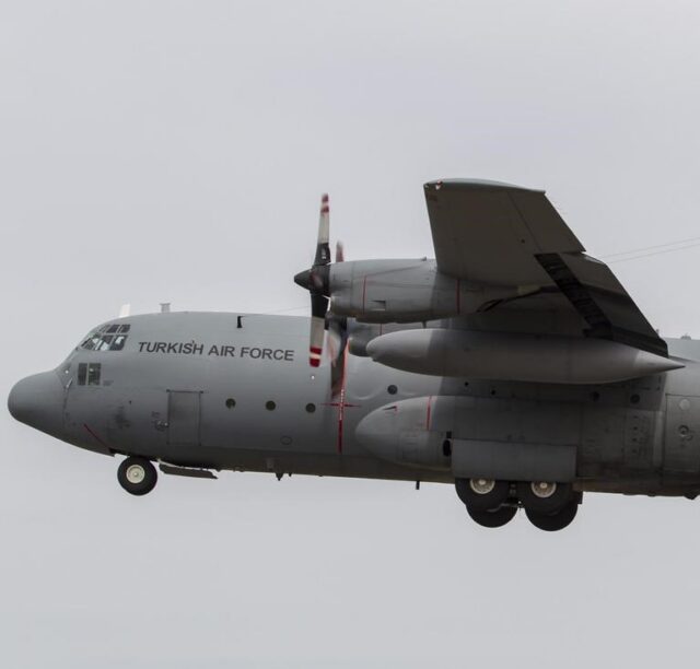 Самолет Lockheed C-130 Hercules ВВС Турции потерпел крушение в Грузии
