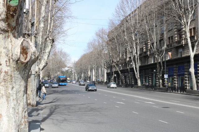 Реабилитация проспекта Руставели начнется в 2026 году и продлится четыре месяца