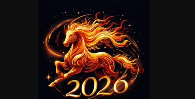 Символ 2026 года - Огненная Красная Лошадь