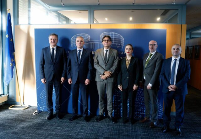 Министр юстиции Грузии встретился с председателем Европейского суда по правам человека