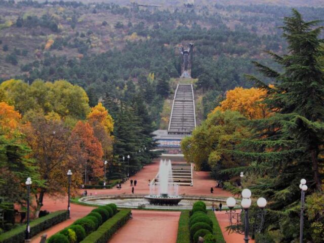 В парке Ваке пока не удается восстановить каскад фонтанов