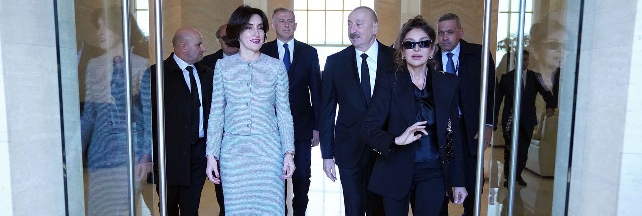 Президент Азербайджана Ильхам Алиев прибыл с официальным визитом в Грузию