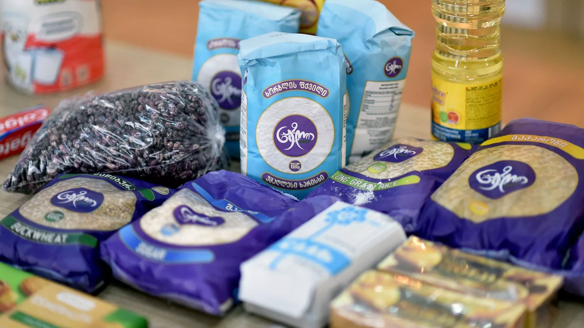 "Энкения"- первый продовольственный банк в Грузии